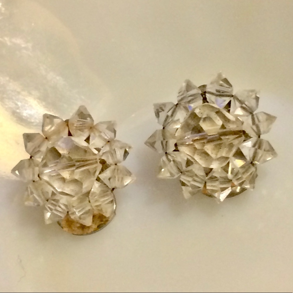 Gorgeous 1950s Vintage Earrings